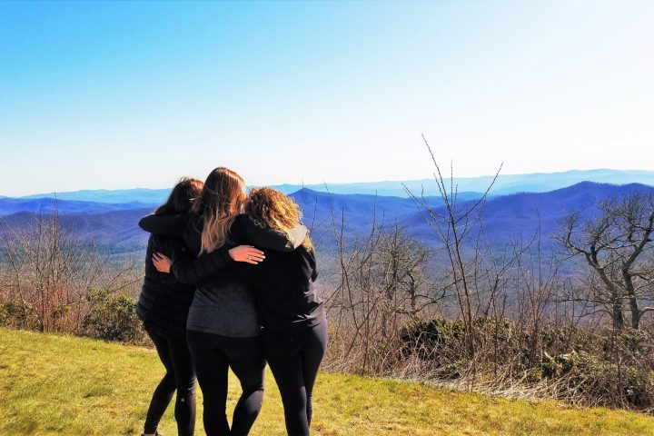 a person standing in a field