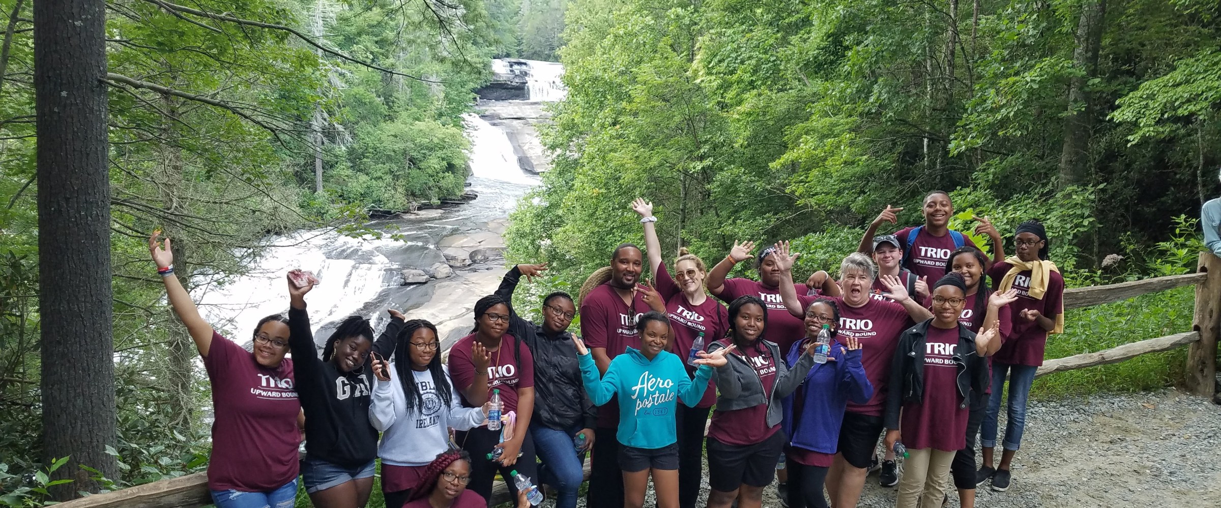 School Group Hike in the Appalachians School Group Hike in the Appalachians
