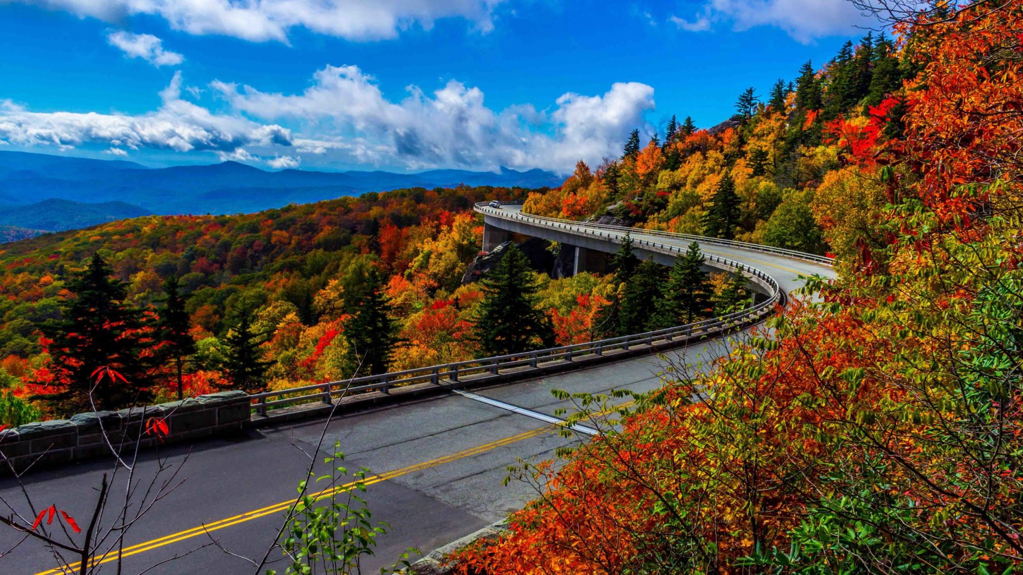 Fall Color Linn Cove Viaduct scaled